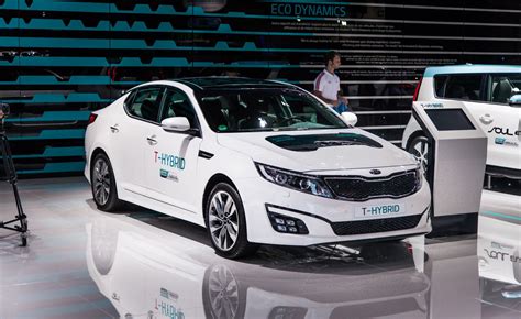 photo of Kia Optima hybrid car production