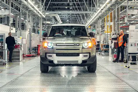 photo of Land rover Rover car production