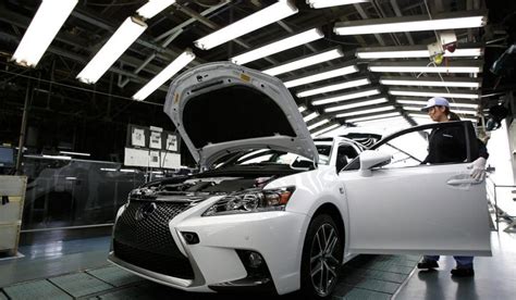 photo of Lexus Ct car production