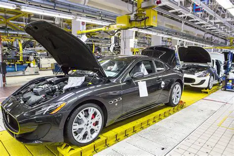 photo of Maserati Quattroporte car production