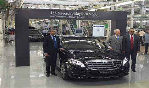 photo of Mercedes-benz S500e car production