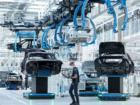 photo of Mercedes-benz S550 car production