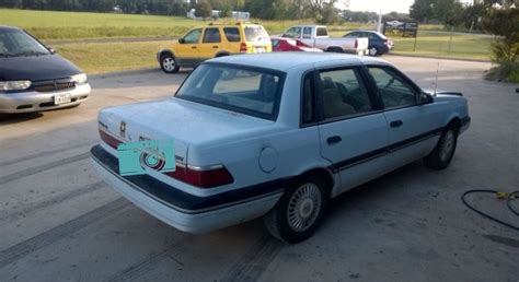 Mercury Topaz 1991 photo