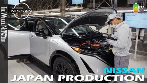 photo of Nissan Ariya car production