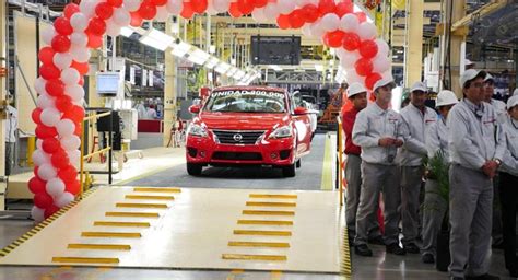 photo of Nissan Sentra car production