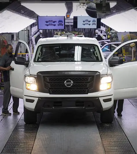 photo of Nissan Titan car production