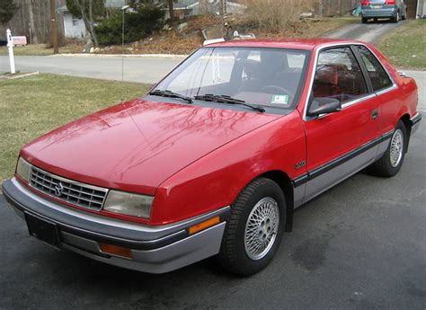 Plymouth Sundance 1987 engine