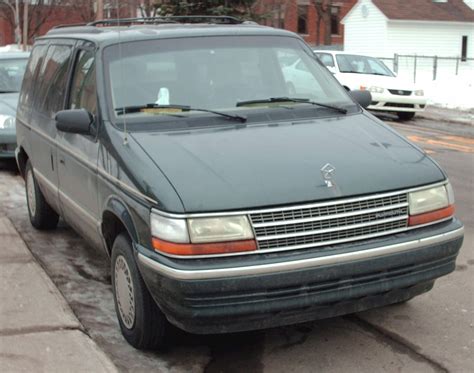 Plymouth Voyager 1992 engine