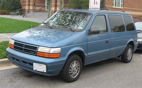 Plymouth Voyager 1993 engine