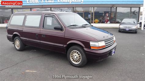 Plymouth Voyager 1994 engine