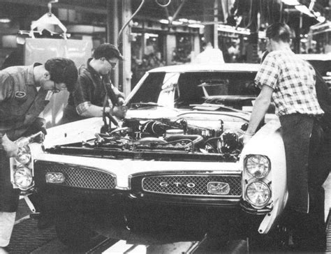 photo of Pontiac Gto car production