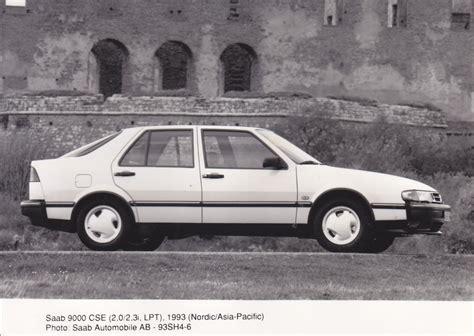 photo of Saab 9000 car production