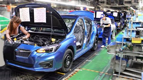 photo of Subaru Forester car production