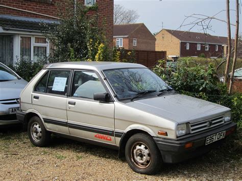 Subaru Justy 1988 photo