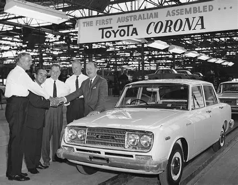 photo of Toyota Corona car production