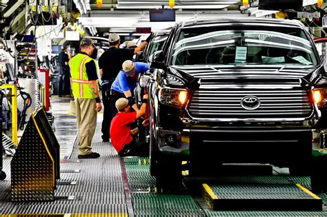 photo of Toyota Pickup car production