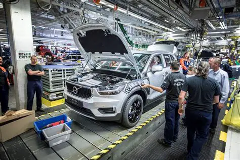 photo of Volvo Xc40 car production