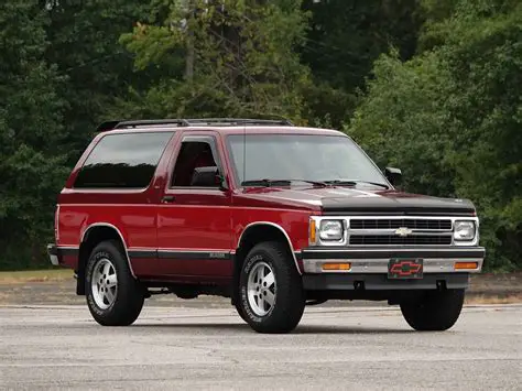 chevrolet blazer 1991 photo