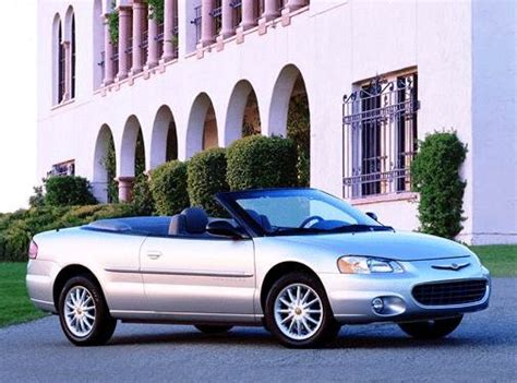 chrysler sebring convertible 2001 photo