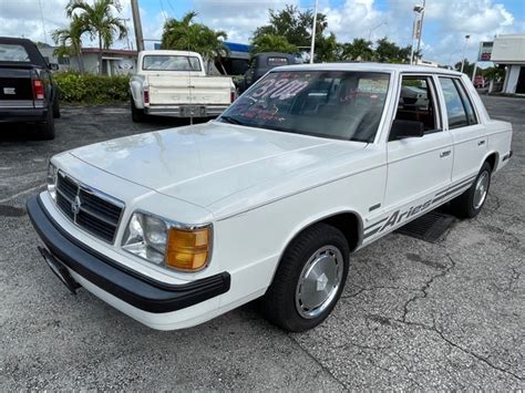 dodge aries 1986 photo