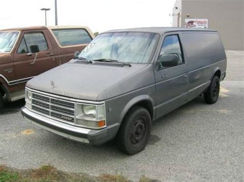 dodge mini ram van 1988 photo