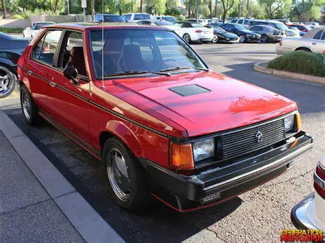 dodge omni 1986 photo