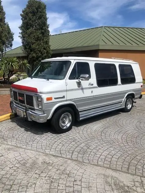 gmc van 1987 photo