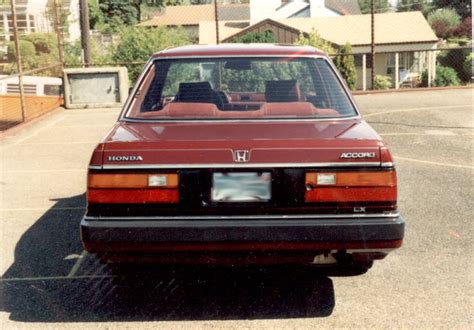 honda accord 1984 photo