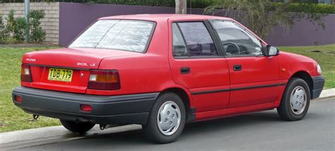 hyundai excel 1991 photo