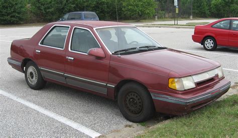 mercury topaz 1986 photo