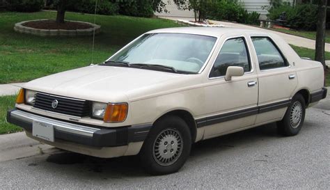 mercury topaz 1987 photo