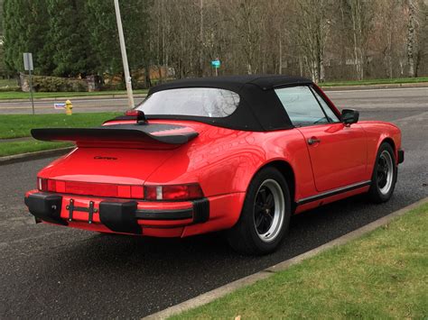 porsche carrera 1987 photo