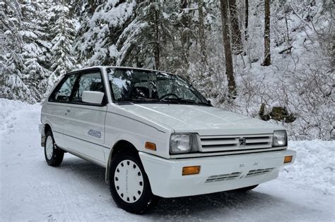 subaru justy 1988 photo