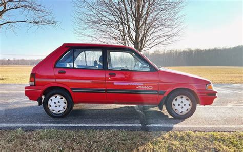 subaru justy 1992 photo