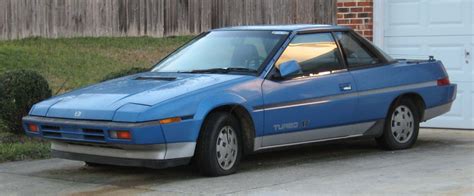 subaru xt 1987 photo