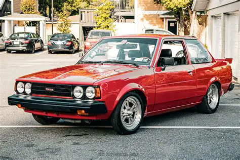 toyota corolla 1980 photo