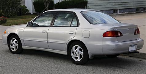 toyota corolla 2001 photo